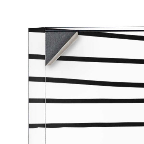 Freehand Stripes Corsair 4000D Tempered Glass Mid-Tower ATX Case Skin