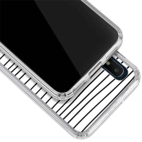 Freehand Stripes Galaxy A10e Clear Case