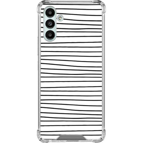 Freehand Stripes Galaxy A13 5G Clear Case