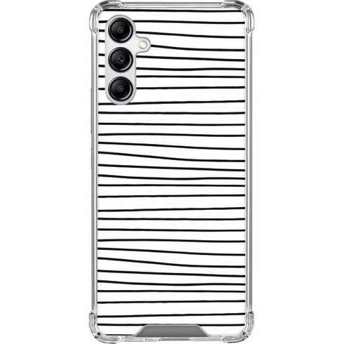 Freehand Stripes Galaxy A14 5G Clear Case