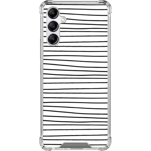Freehand Stripes Galaxy A15 5G Clear Case