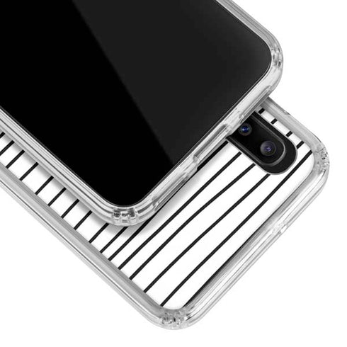 Freehand Stripes Galaxy A30 Clear Case