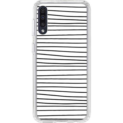 Freehand Stripes Galaxy A50 Clear Case