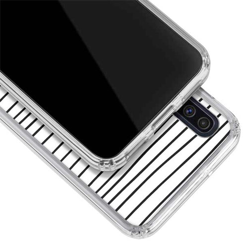 Freehand Stripes Galaxy A50 Clear Case