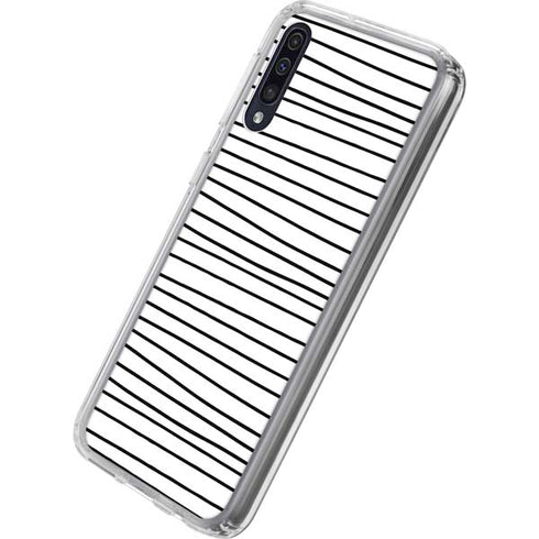Freehand Stripes Galaxy A50 Clear Case