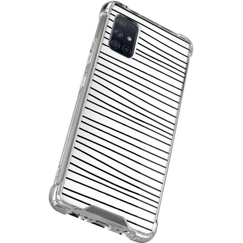 Freehand Stripes Galaxy A51 5G Clear Case