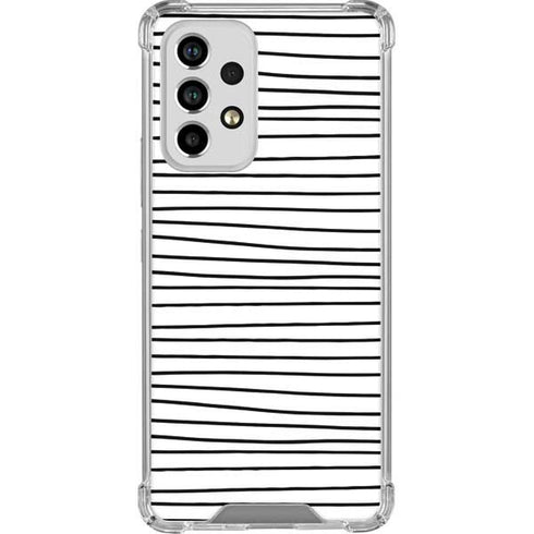 Freehand Stripes Galaxy A53 5G Clear Case