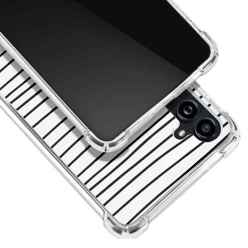 Freehand Stripes Galaxy A54 5G Clear Case