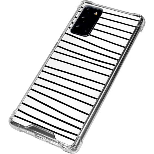 Freehand Stripes Galaxy Note20 5G Clear Case