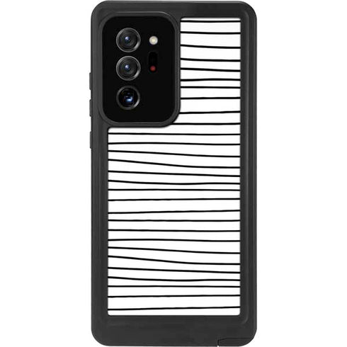 Freehand Stripes Galaxy Note20 Ultra 5G Waterproof Case