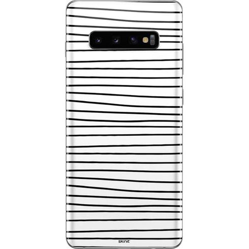 Freehand Stripes Galaxy S10 Plus Skin