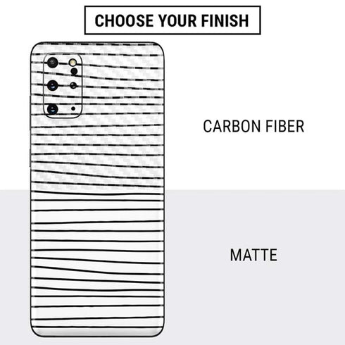 Freehand Stripes Galaxy S20 Plus Skin