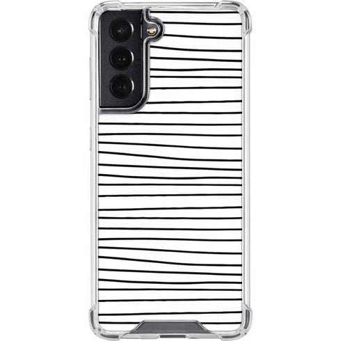 Freehand Stripes Galaxy S22 Clear Case