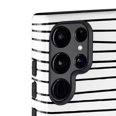 Freehand Stripes Galaxy S22 Ultra Pro Case