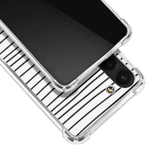 Freehand Stripes Galaxy S23 Plus Clear Case