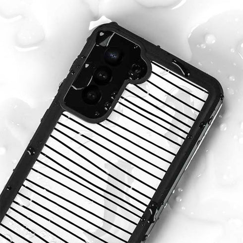 Freehand Stripes Galaxy S23 Plus Waterproof Case