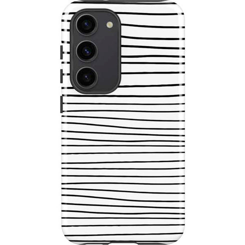 Freehand Stripes Galaxy S23 Pro Case