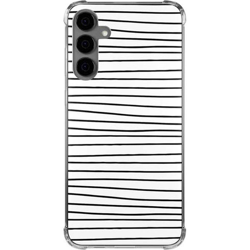 Freehand Stripes Galaxy S24 Plus Clear Case