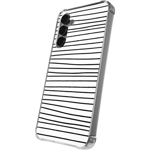 Freehand Stripes Galaxy S24 Plus Clear Case