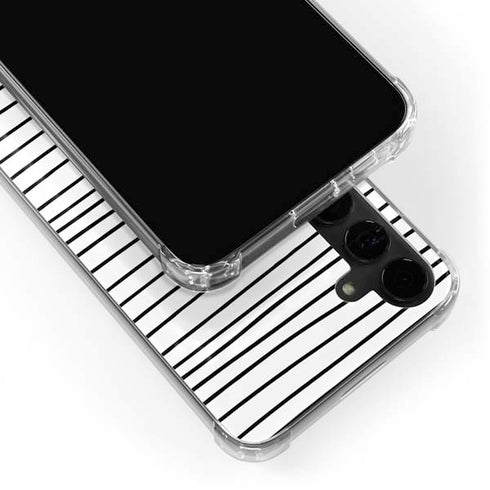 Freehand Stripes Galaxy S24 Plus Clear Case
