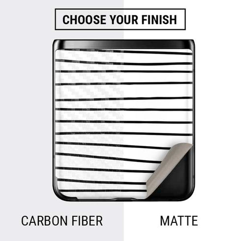 Freehand Stripes Galaxy Z Flip Skin