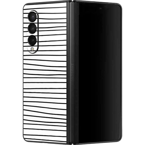 Freehand Stripes Galaxy Z Fold3 5G Skin