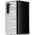 Freehand Stripes Galaxy Z Fold5 5G Clear Case