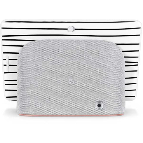 Freehand Stripes Google Home Hub Skin