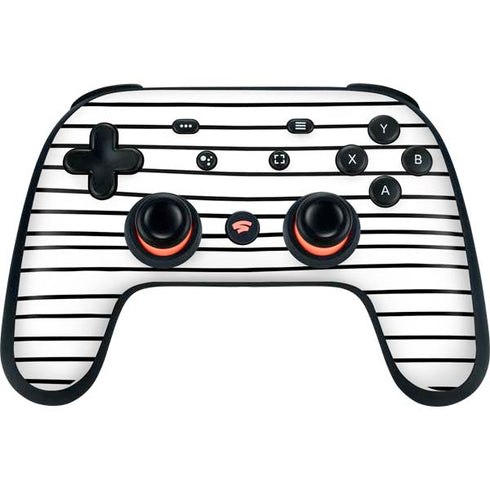 Freehand Stripes Google Stadia Controller Skin