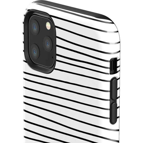 Freehand Stripes iPhone 11 Pro Max Impact Case