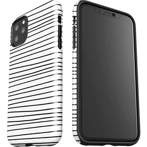 Freehand Stripes iPhone 11 Pro Max Impact Case