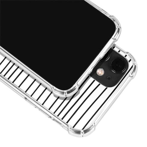 Freehand Stripes iPhone 12 Clear Case