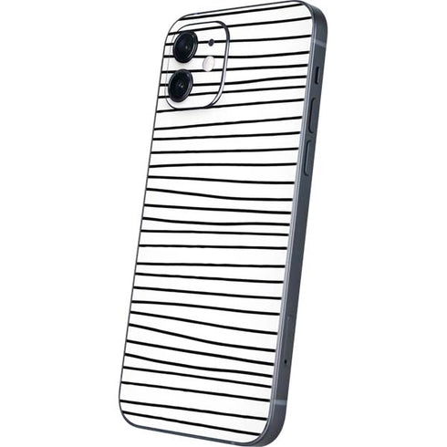 Freehand Stripes iPhone 12 Mini Skin