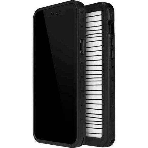 Freehand Stripes iPhone 12 Mini Waterproof Case