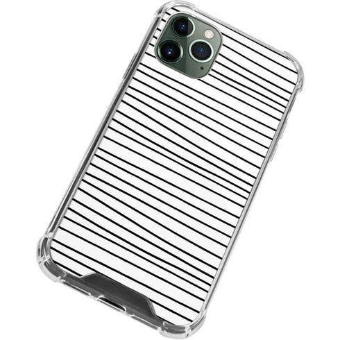 Freehand Stripes iPhone 12 Pro Max Clear Case