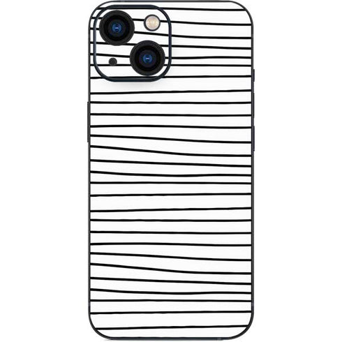Freehand Stripes iPhone 13 Mini Skin