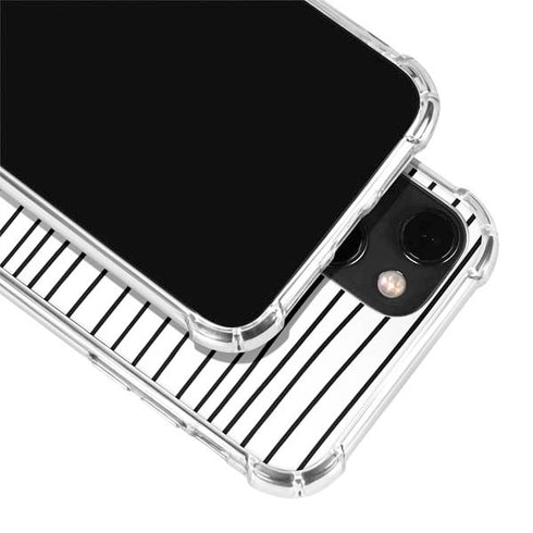 Freehand Stripes iPhone 14 Clear Case