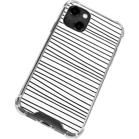 Freehand Stripes iPhone 14 Clear Case