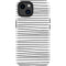 Freehand Stripes iPhone 14 Plus Impact Case