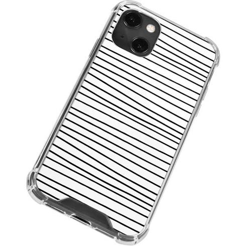 Freehand Stripes iPhone 14 Plus Clear Case