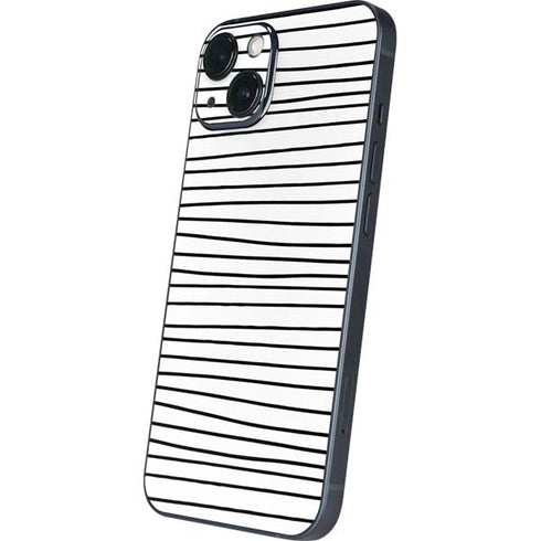 Freehand Stripes iPhone 14 Plus Skin