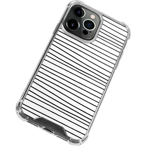 Freehand Stripes iPhone 14 Pro Clear Case