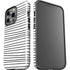 Freehand Stripes iPhone 14 Pro Impact Case