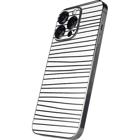 Freehand Stripes iPhone 14 Pro Max Skin