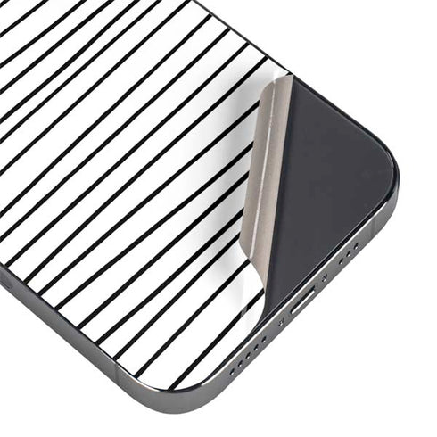Freehand Stripes iPhone 14 Pro Max Skin