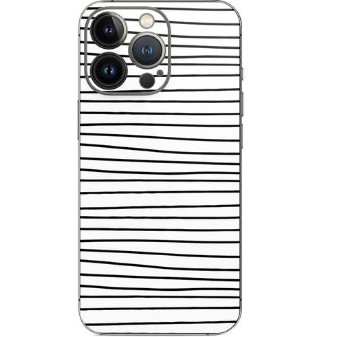 Freehand Stripes iPhone 14 Pro Skin