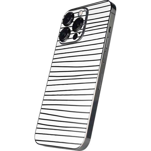 Freehand Stripes iPhone 14 Pro Skin