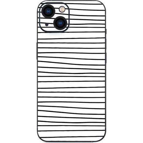 Freehand Stripes iPhone 14 Skin