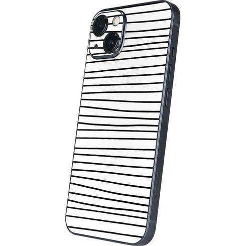 Freehand Stripes iPhone 14 Skin