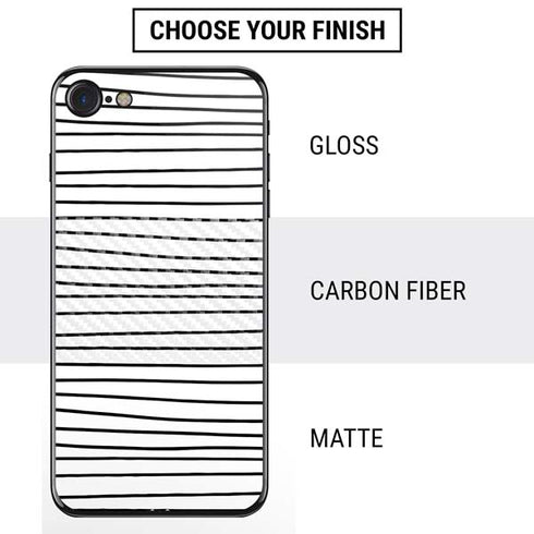 Freehand Stripes iPhone SE (2nd & 3rd Gen) Skin